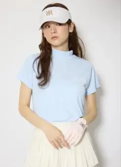 Rienda Golf ユニセックスモックネックTシャツ ゴルフウェア