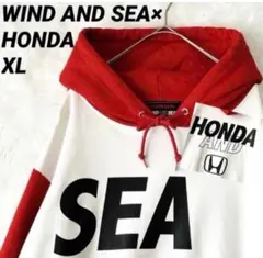 상태좋음 WIND AND SEA ウィンダンシー ホンダ コラボ 切替 パーカー
