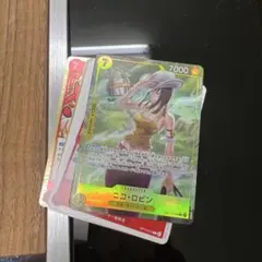ワンピースカード　ニコ・ロビン 　パラレル　OP15-109 その他おまけ