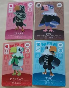 どうぶつの森amiiboカードわし住民