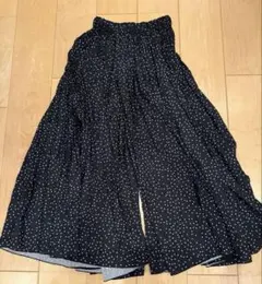 sourレディース　水玉ガウチョパンツ38