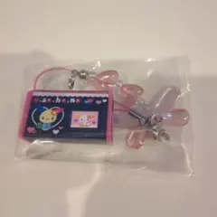 サンリオキャラクターズ　シークレット　デニムペンポーチ風ストラップ　ウサハナ