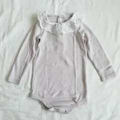 アプレレクール　フリル襟ロンパース　80cm