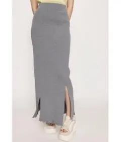 SLY ロングスカート グレー
