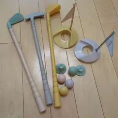 3COINS　ゴルフセット　くすみカラーのサムネイル