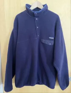 Patagonia シンチラスナップT プルオーバー　USA製　紫