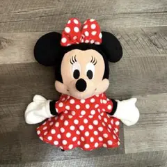 DWE ミニーマウス ぬいぐるみ パペット