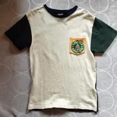 【古着】 MANASTASH クレイジーパターン Tシャツ M 綿麻のサムネイル