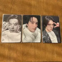 (ヘンドリー3枚セット①)wayv 白色定格 特典公式トレカ