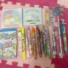 文房具セット カラフルキャラクター