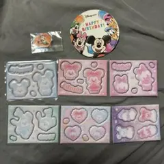 ディズニー ぷくっとシートシール　seria