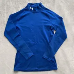 アンダーアーマーMD ハイネック長袖　アンダー　青