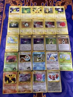 ポケモンカードまとめ売り　旧裏　eカード　初版マーク無し等　引退品