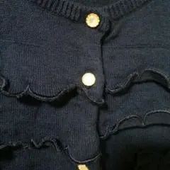 earth カーディガン ネイビー M