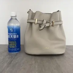 FURLA グレー バケットバッグ
