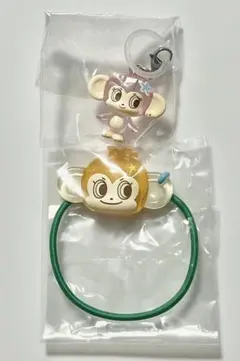 ナルミヤキャラクターズ ヘアゴム ルッキー ミンキーめじるしアクセサリー　ガチャ