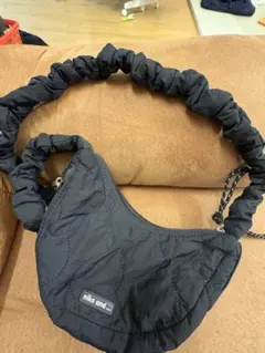 ニコアンド　ミニショルダー　黒