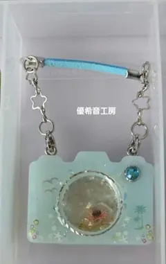 カメラ型レジンチャーム 横歩きクラブ