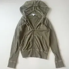 25AW✨JAMES PERSE バックパイルスエット ジップアップパーカー　1のサムネイル
