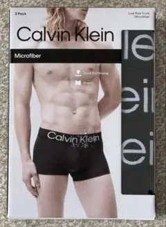 Calvin Klein カルバンクライン ローライズボクサーパンツ ブラック