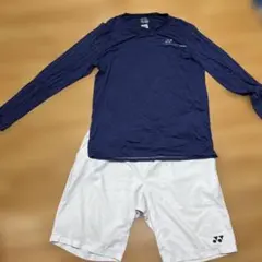 YONEX テニスウェア 長袖シャツとショートパンツセット