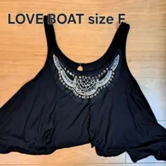 LOVE BOAT ビジューキャミソール size F ブラックのサムネイル