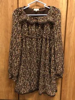 HusHush ハッシュアッシュ花柄 ワンピース チュニック