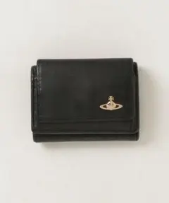 Vivienne Westwood ブラック三つ折り財布 ブラック オーブのサムネイル