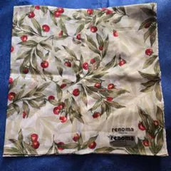 renoma 花柄 ハンカチ 綿100% 42×42のサムネイル