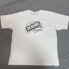 ドゥニームLot.272パッチロゴTシャツオフホワイトXLウエアハウス