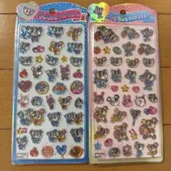 エンジェルブルー　うるちゅる　3D立体シール　2枚セット