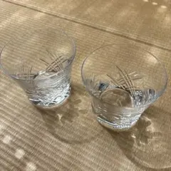 【新品未使用　箱なし】BACCARAT バカラ ロックグラス 2個セット
