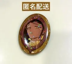 再販不可✖︎NO.2815アラビアン少女と黒猫 レジンヘアゴム ブローチ