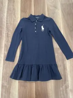 Polo Ralph Lauren ネイビー ワンピース S/P (7)