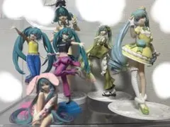 初音ミク プライズフィギュア まとめ売り ラブベリー 赤倉 抹茶 バニー