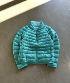 00s OLD UNIQLO ダウンジャケット　ミントグリーン　y2k シティ