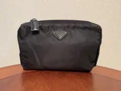 PRADA ポーチ ブラック ナイロン