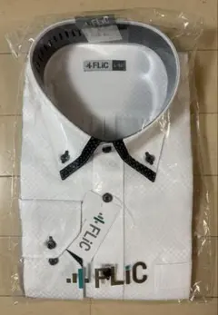 FLiC　ドレスシャツ　ビジネスシャツ　Yシャツ　Ｌサイズ　42-82