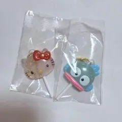 サンリオ　カラフルキャンディチャーム　キティ　ハンギョドン