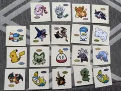ポケモンパンシール 8枚セット ワニノコおまけ - メルカリ