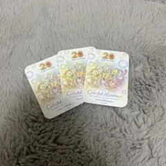 ダッフィー&フレンズ 20周年ステッカー 3枚セット（非売品）