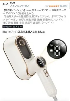 スチームアイロンのサムネイル