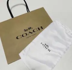 COACH コーチ 紙袋 ショップ袋 ショップバッグ 保存袋　長財布用