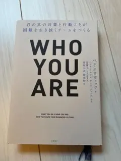 WHO YOU ARE : 君の真の言葉と行動こそが困難を生き抜くチームをつくる