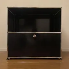 usmハラー グラファイトブラック　シェルフキャビネット