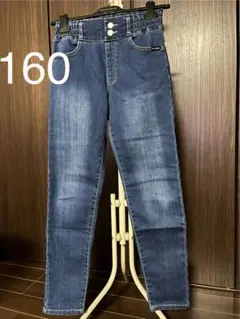デニム風パンツ　160