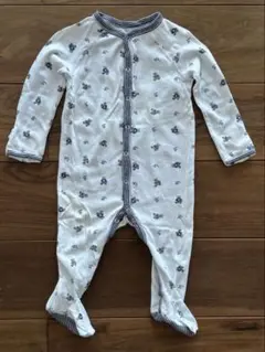 ラルフローレン ポロベア 足付き ロンパース ホワイト