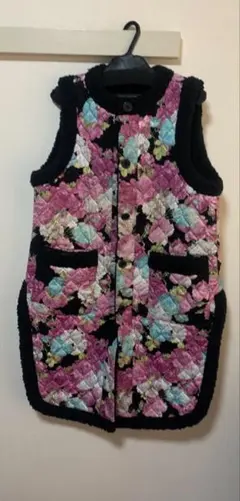 noir kei ninomiya ボアリバーシブルベスト