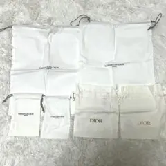 DIOR ディオール　巾着袋　6枚セット　布袋　ショッパー　ラッピング