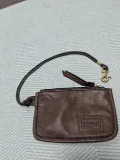 PORTER ポーター Frank フランク　付属品ポーチ　馬革　茶色